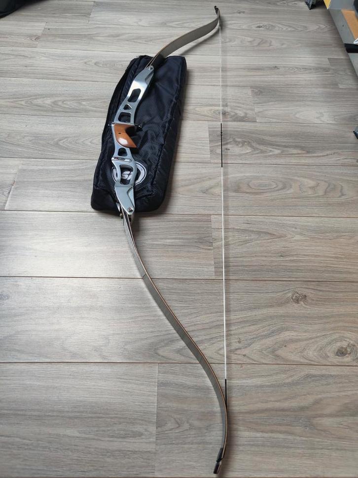 Handboog 28 pond, Sport en Fitness, Handboogschieten, Gebruikt, Recurveboog, Ophalen