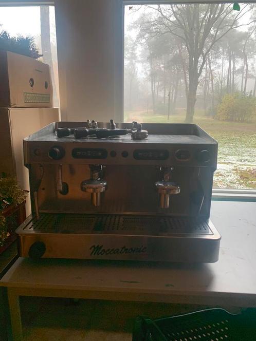 Moccatronic dubbele piston machine, Witgoed en Apparatuur, Koffiezetapparaten, Gebruikt, Espresso apparaat, Ophalen