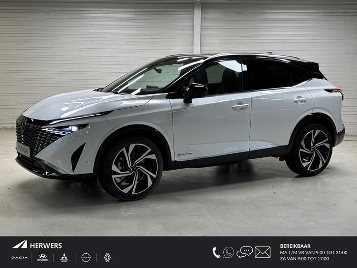 Nissan Qashqai 1.5 e-Power Tekna Plus / Panoramadak / Cruise, Auto's, Nissan, Bedrijf, Te koop, Qashqai, 360° camera, ABS, Adaptive Cruise Control