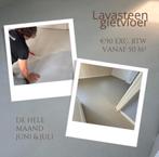 Egaliseren, coaten of gieten, Lavasteen gietvloeren, Houten vloeren