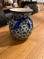 Bunzlau vaas decor Dragonfly, Huis en Inrichting, Woonaccessoires | Vazen, Blauw, Aardewerk of Porselein, Nieuw, Ophalen of Verzenden