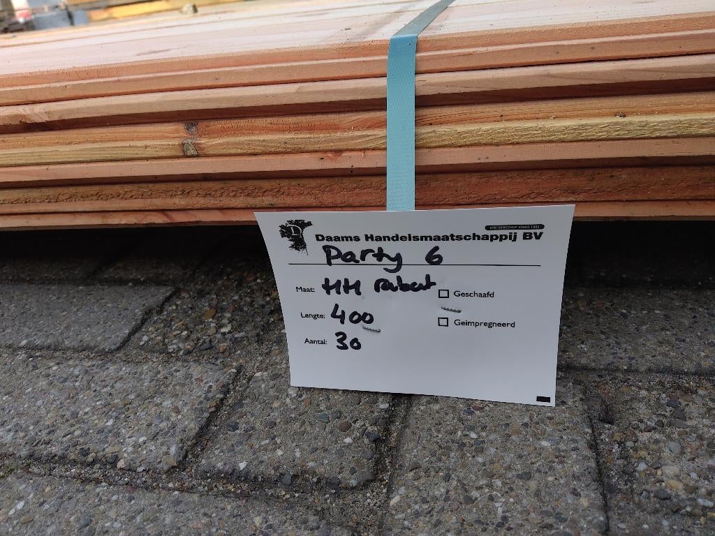 Douglas halfhouts rabat B-keus €1,80, Ophalen, Nieuw, 250 cm of meer, Planken