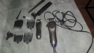 Wahl chrome pro tondeuse en een trimmer beschikbaar voor biedingen