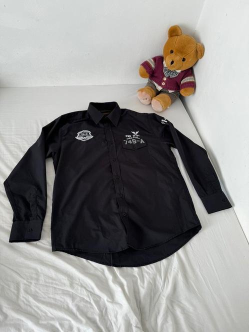 PME Legend overhemd, Kleding | Heren, Overhemden, Zo goed als nieuw, Halswijdte 39/40 (M), Zwart, Ophalen of Verzenden
