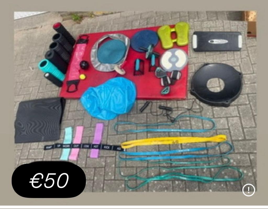 Sport materialen slechts €50, Ophalen of Verzenden, Zo goed als nieuw