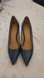 Elegante pumps met slangenprint, Ophalen, Pumps, Blauw, Nine West