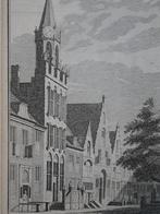 Gravure stadhuis Tholen, Philips naar Pronk 1747, Antiek en Kunst, Verzenden