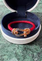 Fred Force 10 Goud Rood 18 cm Armband, Sieraden, Tassen en Uiterlijk, Armbanden, Ophalen of Verzenden, Nieuw, Rood, Goud