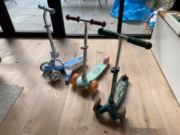 3 Kindersteps: Mini Micro, Oxelo, Hyper Motion beschikbaar voor biedingen