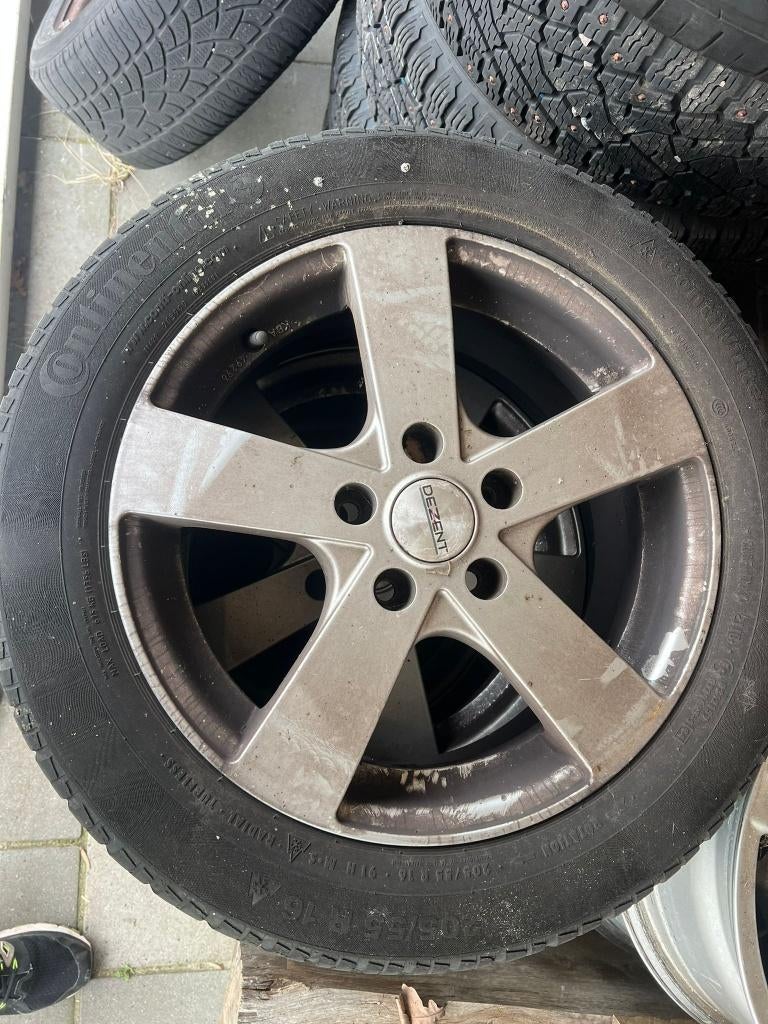 VW Caddy velgen 16 inch, 2 setjes, Ophalen, Velg(en), 16 inch, 205 mm
