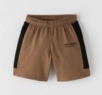 Zara jongens short bermuda bruin zwart met biezen maat 164, Broek, Nieuw, Ophalen of Verzenden, Zara