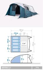 Quechua Arpenaz 5.2 Fresh & Black Tent, Ophalen of Verzenden
