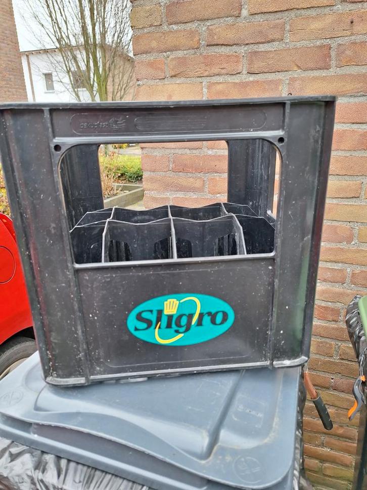 Sligro krat en geel krat, Doe-het-zelf en Verbouw, Kratten en Dozen, Ophalen