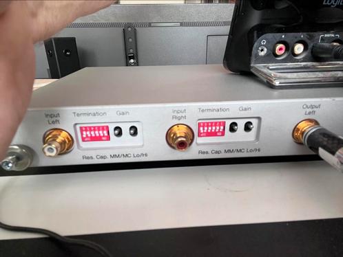 Lehmann Silver Cube phono stage, Audio, Tv en Foto, Platenspelers, Zo goed als nieuw, Overige merken, Ophalen