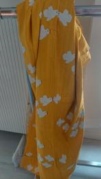 Gele katoenen gordijnen, Ophalen, Gebruikt, 200 cm of meer