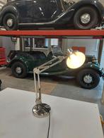 Vintage Bureaulamp - Verstelbaar rvs, Gebruikt, Vintage, Ophalen of Verzenden, Metaal