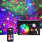 3in1 Party Light lichteffect (lasers + disco bal + UV led), Muziek en Instrumenten, Licht en Laser, Ophalen, Nieuw, Laser, Kleur