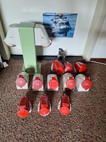 14x Electra Contactdozen Mennekes 16A/32A - Per Stuk beschikbaar voor biedingen