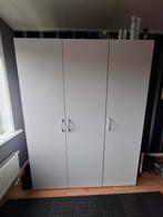 Witte kledingkast - 158x194x58 cm - Gedemonteerd, Ophalen, Overige materialen, Met deur(en), Gebruikt
