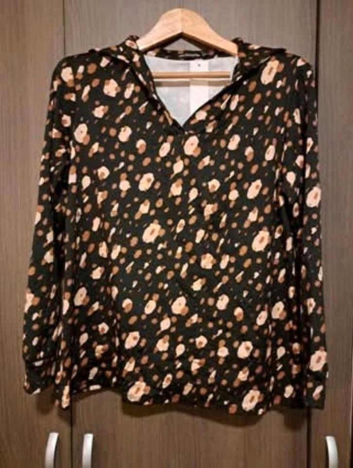 Top maat 40/42  NIEUW met kaartje, Kleding | Dames, Blouses en Tunieken, Nieuw, Maat 42/44 (L), Bruin, Ophalen of Verzenden