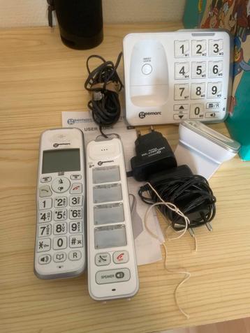 Geemarc PhotoDECT 295 Draadloze Telefoon - 2 Handsets beschikbaar voor biedingen