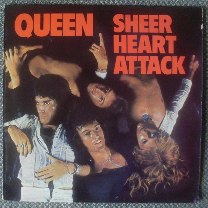 Queen - Sheer Heart Attack (LP), Cd's en Dvd's, Vinyl | Rock, Gebruikt, Poprock, 12 inch, Ophalen of Verzenden