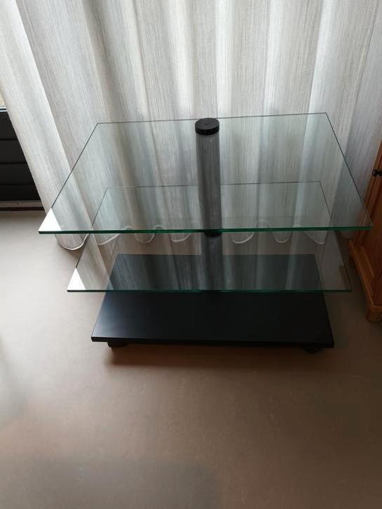 lourens Fisher Collection tv audio meubel op wielen, Huis en Inrichting, Kasten | Televisiemeubels, Gebruikt, Minder dan 100 cm