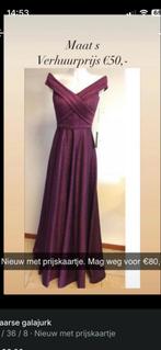 Paarse Galajurk - Nieuw met kaartje - Maat S/M, Paars, Nieuw, Ophalen of Verzenden, Maat 36 (S)
