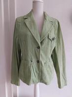 Groene Corduroy Blazer valt als maat M/L, Kleding | Dames, Jasjes, Kostuums en Pakken, Maat 38/40 (M), Ophalen of Verzenden, Zo goed als nieuw
