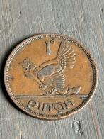 1 Penny 1942 Ierland, Postzegels en Munten, Munten | Europa | Niet-Euromunten, Losse munt, Overige landen, Verzenden