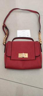 Matthieu Haris rode damestas 21 cm x 19 cm, Ophalen of Verzenden, Zo goed als nieuw, Rood, Schoudertasje