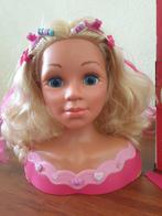 Prinsess Coralie kapkop make-up pop, Kinderen en Baby's, Speelgoed | Poppen, Ophalen of Verzenden, Zo goed als nieuw, Overige typen