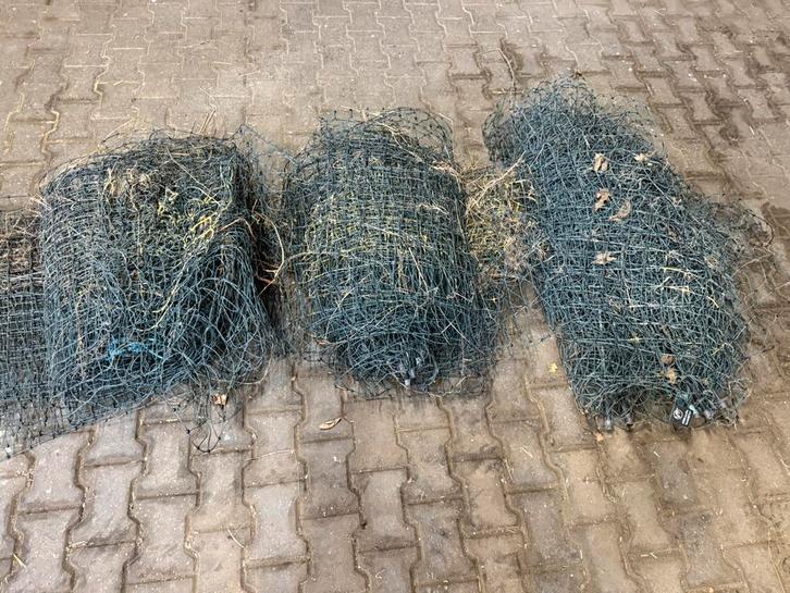 Schrikdraad netten afzetgaas stroomnet omheining 500 meter, Tuin en Terras, Gaas en Draad, Gebruikt, Raster, 20 meter of meer