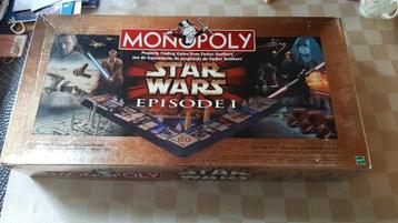 bordspel Monopoly Star Wars episode 1 collectors met 3d bord beschikbaar voor biedingen