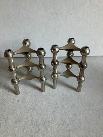 Stoff Nagel BMF vintage kandelaren set van 6 stuks beschikbaar voor biedingen