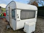 Retro Caravan Knaus Sudwind 1978 + Voortent! Vintage!, Standaardzit, Koelkast, Bedrijf, Overige typen