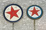 2 GVAV Speldjes, Ophalen of Verzenden, Gebruikt, Overige onderwerpen, Speldje of Pin