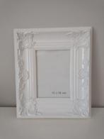 Prachtige witte schilderij lijst barok 26 x 31 cm, Minder dan 50 cm, Ophalen of Verzenden, Zo goed als nieuw, Minder dan 50 cm