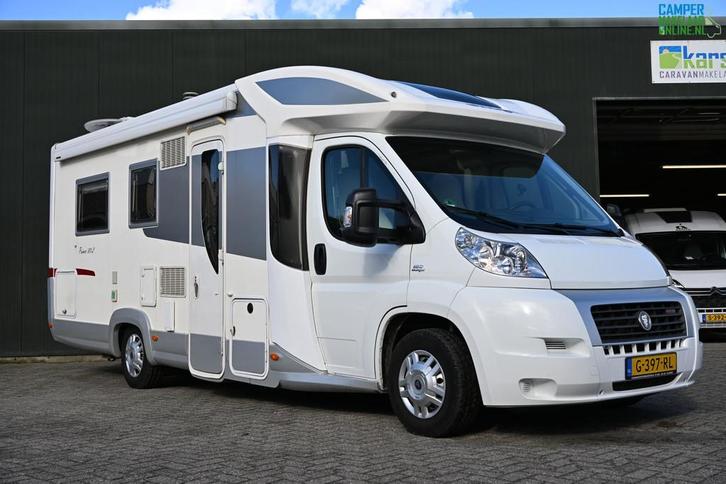 Elnagh Prince 580 L Queensbed|Bikelift|Schotel|Zonnepaneel, Caravans en Kamperen, Campers, Bedrijf, tot en met 2, Half-integraal