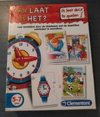 Hoe laat is het? Leer klokkijken. Clementoni, Kinderen en Baby's, Speelgoed | Educatief en Creatief, Ophalen of Verzenden, Zo goed als nieuw