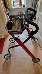 Lets go indoor rollator, met dienblad en canvas tasje, Ophalen