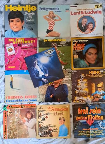 40 LP'S met Duitse Muziek beschikbaar voor biedingen