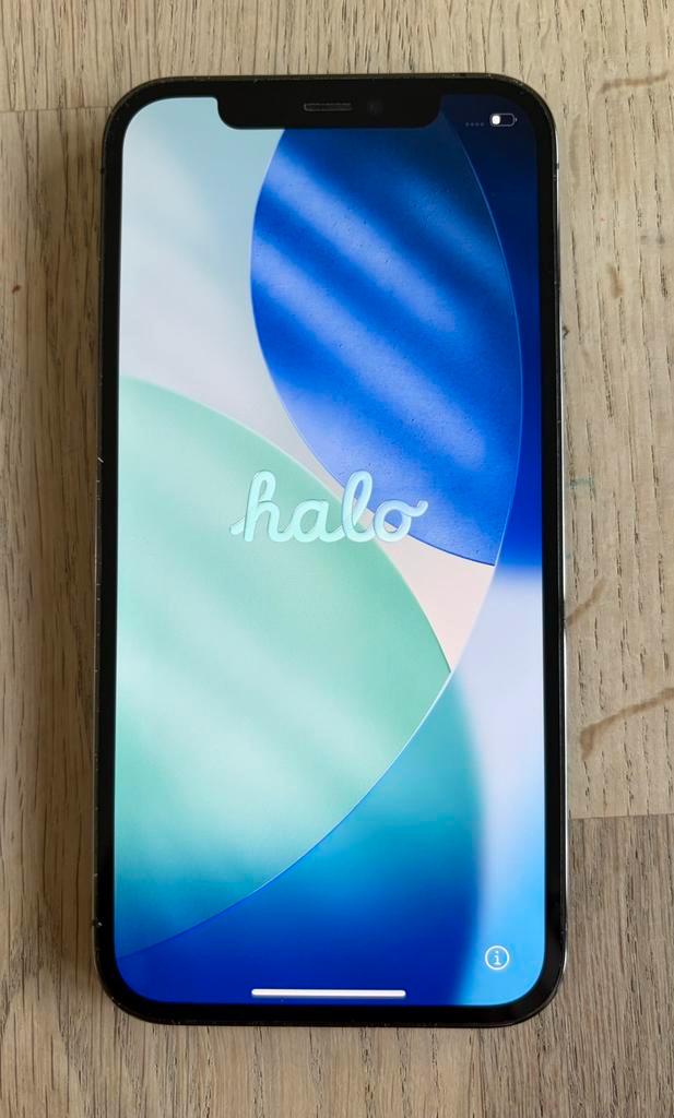 iPhone 12 Pro - 128 GB - zwart, Telecommunicatie, Mobiele telefoons | Apple iPhone, Gebruikt, 128 GB, Zonder abonnement, Zonder simlock