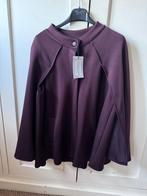 Cape jasje nieuw Burgundy wijnrood dé trendkleur, Kleding | Dames, Maat 42/44 (L), Nieuw, Ophalen of Verzenden, Jasje