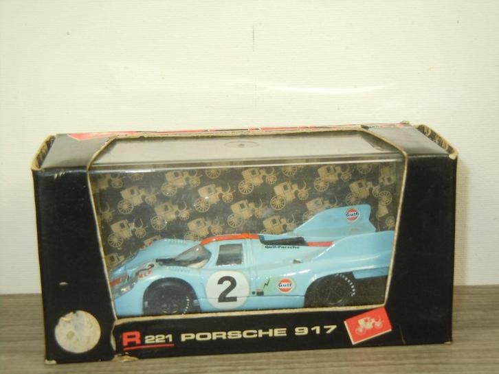Porsche 917 1000KM Monza 1971 - Brumm R221 - 1:43, Hobby en Vrije tijd, Modelauto's | 1:43, Zo goed als nieuw, Auto, Overige merken