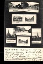 Budel (N.B.), Zeer Oude Groeten uit met oa Dorpsstraat 1903, Verzenden, Voor 1920, Gelopen, Noord-Brabant