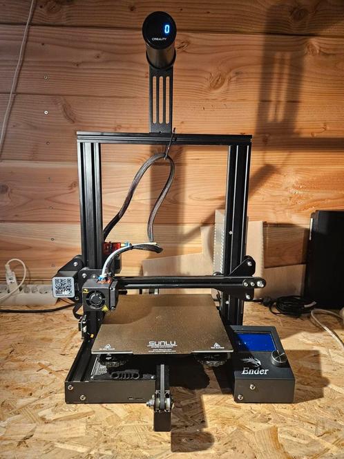 Ender 3 + upgrades, Computers en Software, 3D Printers, Zo goed als nieuw, Ophalen
