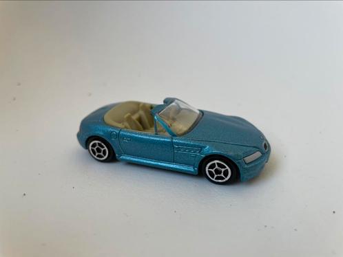 model BMW Z3 cabriolet, blauw 007 Bond car, circa 1/50, Hobby en Vrije tijd, Modelauto's | 1:50, Gebruikt, Auto, Overige merken