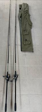 2 Karperhengels Shakespeare met SPRO Molens, Watersport en Boten, Ophalen, Gebruikt, Complete set