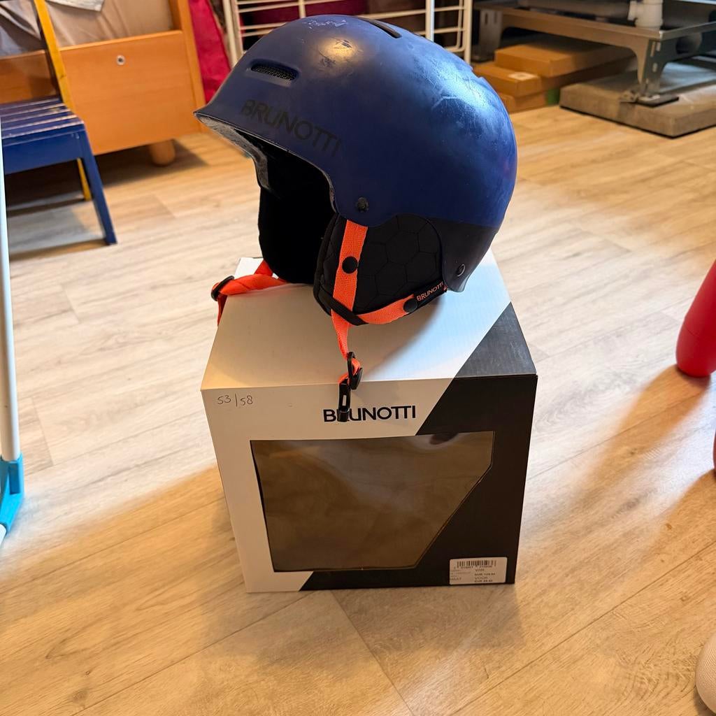 Brunotti Havoli 3 Skihelm 53/58 + evt Skibril, Sport en Fitness, Skiën en Langlaufen, Overige merken, Gebruikt, Overige typen